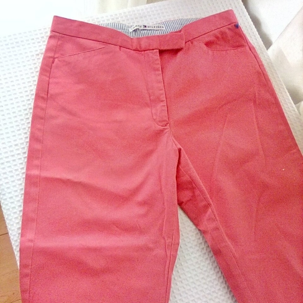 - - Tommy Hilfiger  pink pants size6  B9